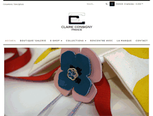 Tablet Screenshot of claireconsigny.com